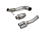 Audi RS3 8V Facelift / TTRS MK3 (Non GPF models) Downpipe with a high flow sports catalyst - Scorpion